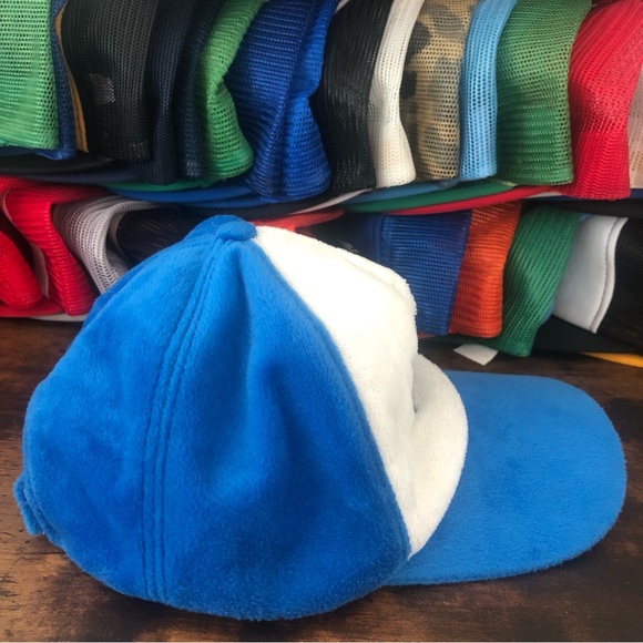 Five Ultimate frisbee plush fuzzy Snapback Hat - Picture 3 of 7